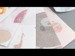 Impresión de patrones Bebés desechables de un solo uso Tejido no tejido