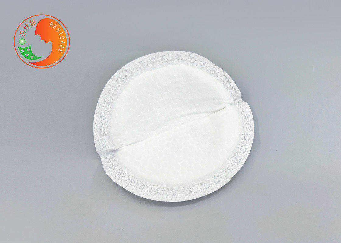 Round Shape Hygiene Disposable Breast Pads High Absorbing Customizable