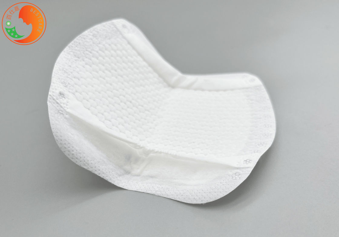 Breathable Disposable Nursing Pads Super Soft Skin Friendly With Fluff Pulp Composition